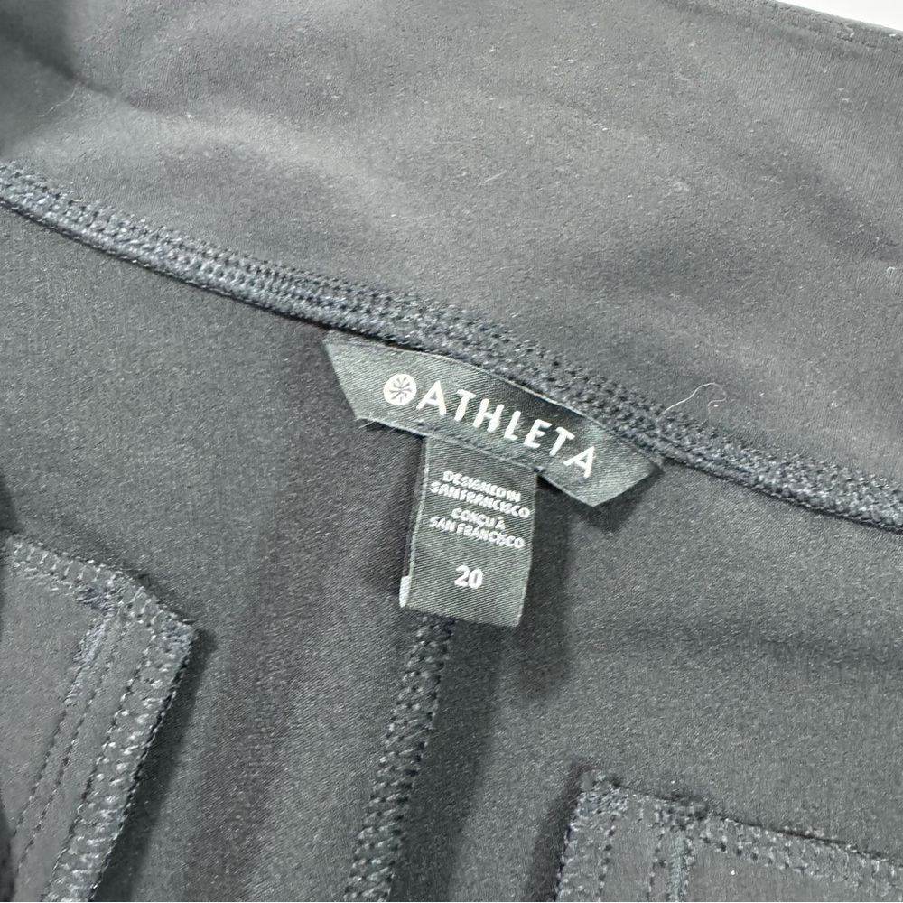 Athleta Endless High Rise Pants Black Size 20 Athleisure - Picture 9 of 9
